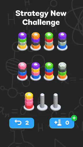Nuts Sort - Color Sort screenshot