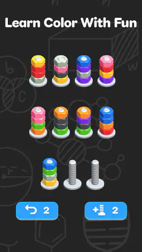 Nuts Sort - Color Sort screenshot