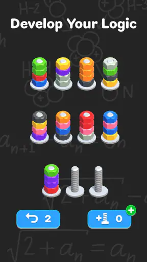 Nuts Sort - Color Sort screenshot
