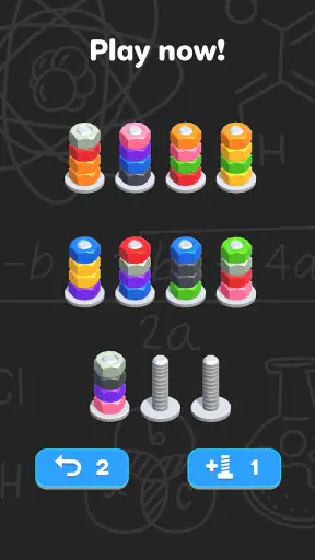 Nuts Sort - Color Sort screenshot
