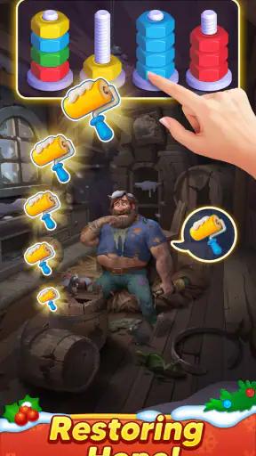 Nuts Sort! Story Puzzle Game screenshot