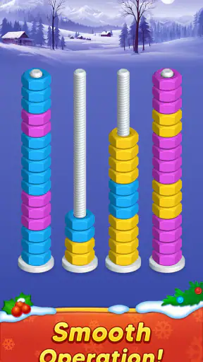 Nuts Sort! Story Puzzle Game screenshot
