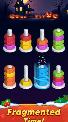 Nuts Sort! Story Puzzle Game screenshot