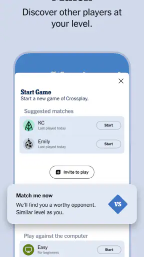 NYT Crossplay: Play and Spell screenshot