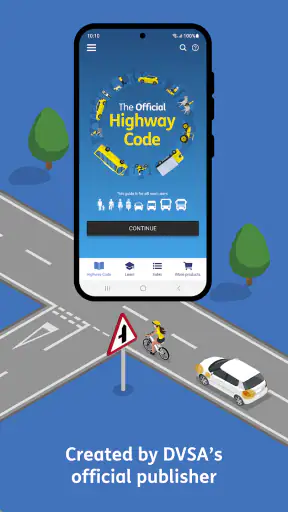 Official DVSA Highway Code screenshot