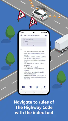 Official DVSA Highway Code screenshot