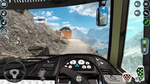 Offroad Bus Driving Bus Sim 3D screenshot