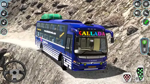Offroad Bus Driving Bus Sim 3D screenshot