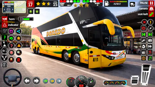 Offroad Coach Bus 3D screenshot