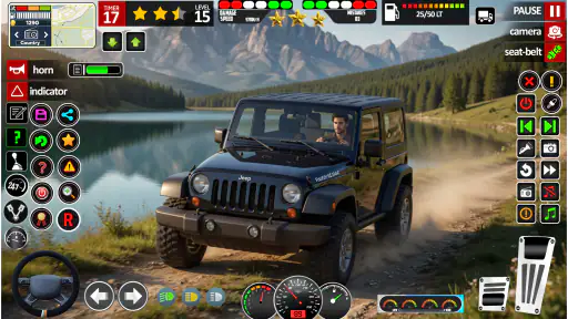 Offroad Jeep Cargo Simulator screenshot