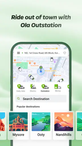 ओला: कैब, ऑटो, बाइक बुक करें screenshot
