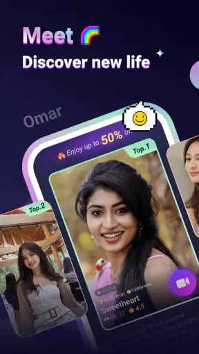Omar - Video Chat&Call App screenshot