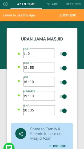 OnlineAzan screenshot