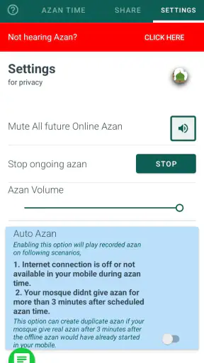 OnlineAzan screenshot
