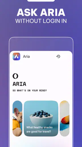 Opera बीटा वेब ब्राउज़र screenshot