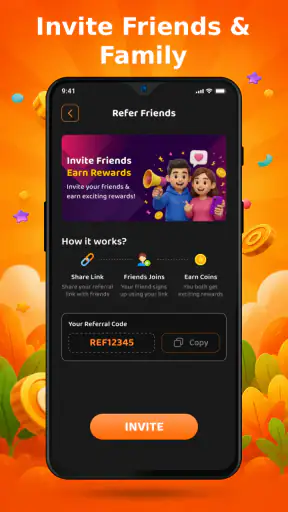 Orange Coins screenshot