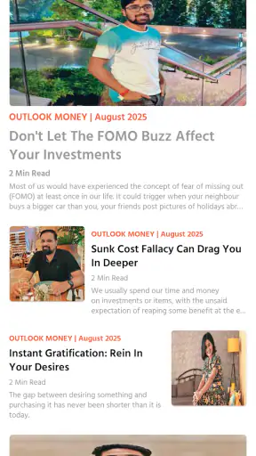 Outlook Money screenshot
