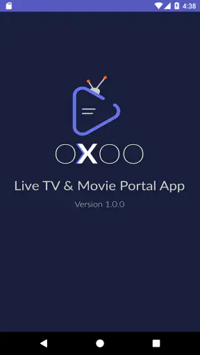 OXOO - Android Live TV & Movie screenshot