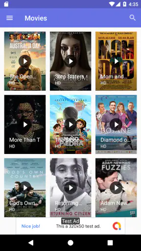 OXOO - Android Live TV & Movie screenshot