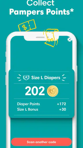 Pampers Club rewards & coupons screenshot
