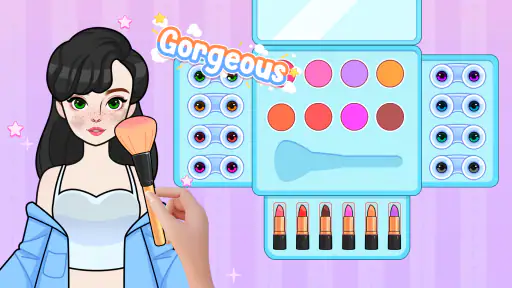 Paper Doll Makeover & Dress Up screenshot