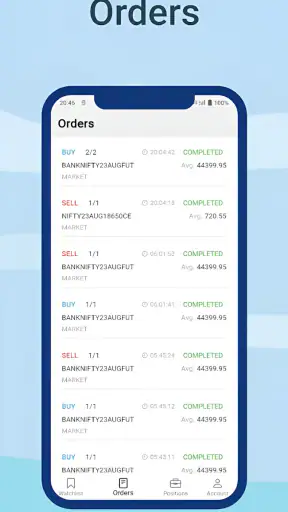 Paper: paper trading app India screenshot
