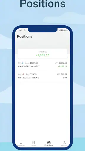 Paper: paper trading app India screenshot