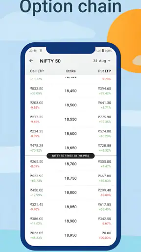 Paper: paper trading app India screenshot