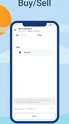 Paper: paper trading app India screenshot