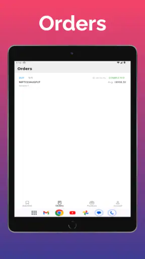 Paper: paper trading app India screenshot