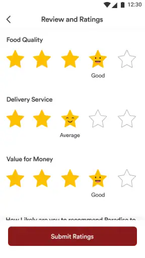 Paradise Biryani Order Online screenshot