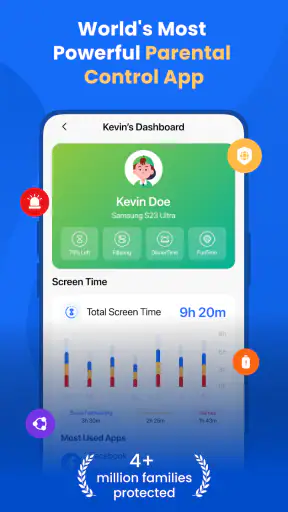 Parental Control FamilyTime screenshot