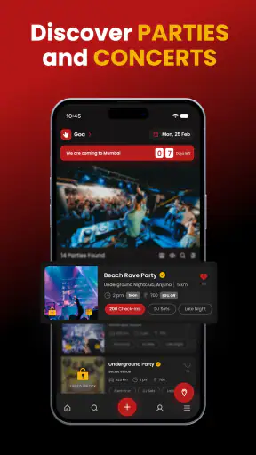 Party Hunt - Live Music Events screenshot