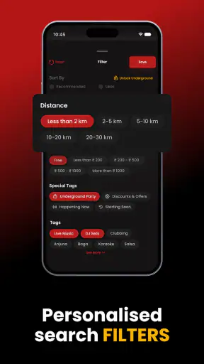 Party Hunt - Live Music Events screenshot