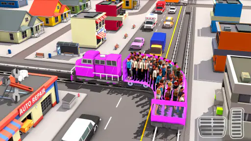 Passenger Express Train Game screenshot