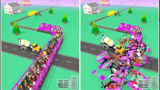 Passenger Express Train Game screenshot
