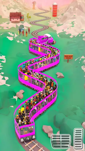 Passenger Express Train Game screenshot