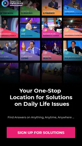 Pastor Chris Digital Library screenshot