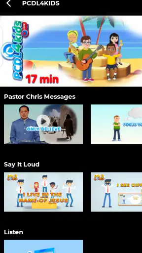 Pastor Chris Digital Library screenshot