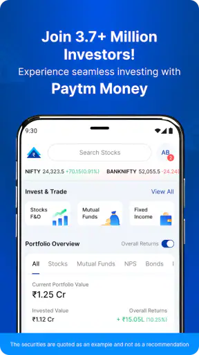 Paytm Money: Stocks, MF, IPO screenshot