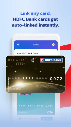 PayZapp UPI, Pixel Credit Card screenshot