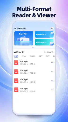 PDF Pocket: Launcher & Reader screenshot