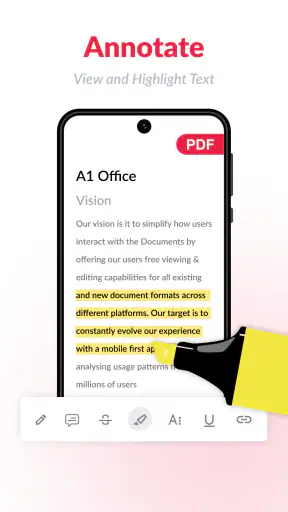PDF एडिटर: PDF पाठ संपादक screenshot