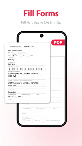 PDF एडिटर: PDF पाठ संपादक screenshot