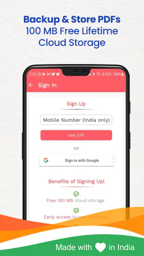 PDF स्कैनर और एडिटर - कागज़ ऐप screenshot