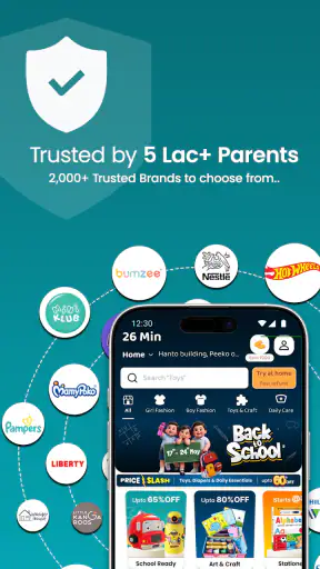Peeko: Baby products in 60 min screenshot