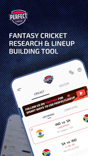 PerfectLineup - Lineup Builder screenshot
