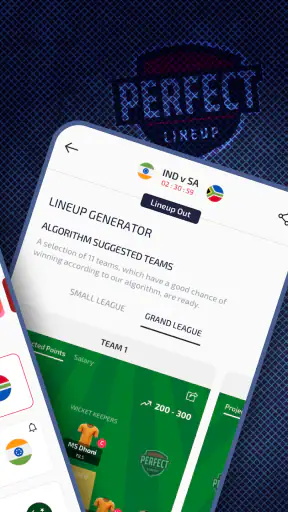 PerfectLineup - Lineup Builder screenshot