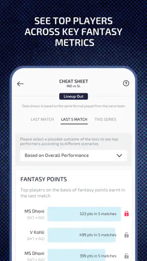 PerfectLineup - Lineup Builder screenshot