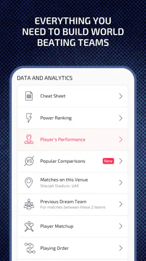 PerfectLineup - Lineup Builder screenshot